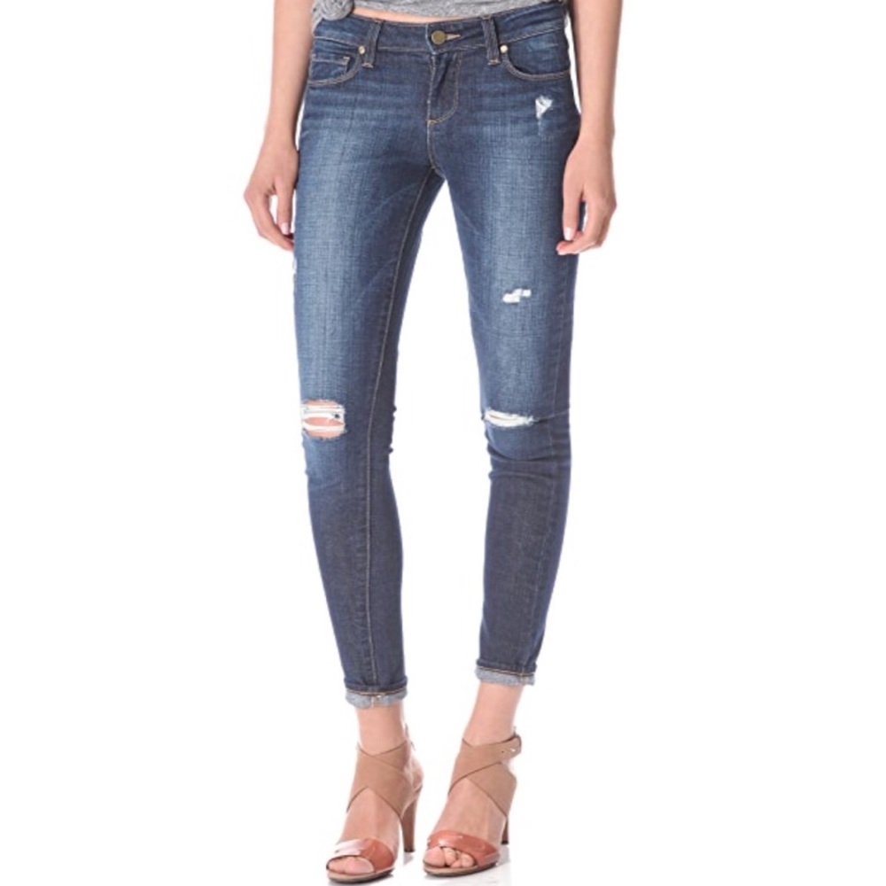 PAIGE Verdugo Ultra Skinny Distressed Jeans 23
